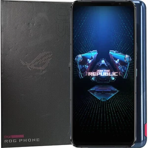 BNIB ASUS ROG Phone 5 Dual-SIM 256GB + 16GB Black Factory Unlocked 5G OEM - Afbeelding 1 van 8