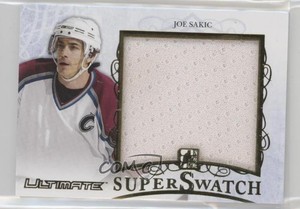 2014 ITG Ultimate Memorabilia 14th Edition Silver /20 Joe Sakic #SS-3 Patch HOF