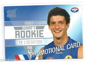 2011 Infinity Promo Card (DR16) Tom LIBERATORE Western Bulldogs - Picture 1 of 1