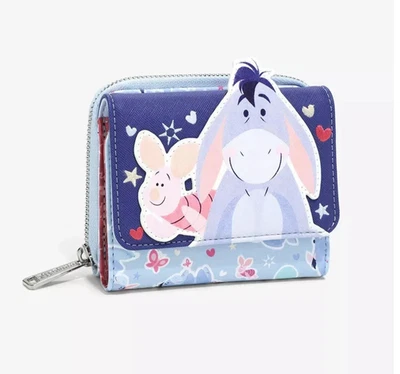 Cartera Loungefly Disney Winnie the Pooh Eeyore and Piglet Butterfly NUEVA SELLADA Foto 1 de 4