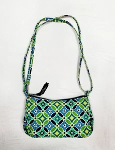 Retired Vera Bradley crossbody Bag Purse Spring 2008 Daisy Daisy Quilted Cotton - Picture 1 of 9