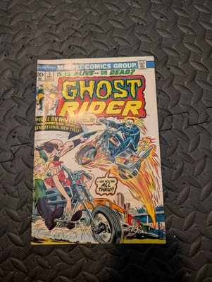Ghost Rider 3 - KEY - 2nd full app of Son of Satan - 1973 - Copy C - Image 1 of 2