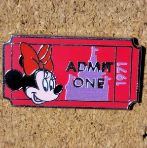 DISNEY WDW PWP SAMMLUNG EINTRITTSKARTE MINNIE MOUSE PIN LIMITED RELEASE - Bild 1 von 3