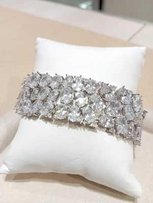 BRACCIALE FASCIA ZIRCONI - Immagine 1 di 4