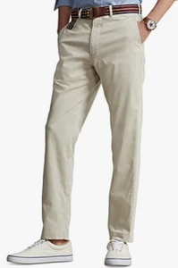 Polo Ralph Lauren Mens Tailored-Fit Performance Golf Chino Pants Beige 31X30 NWT - Picture 1 of 12