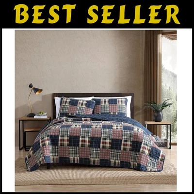 Juego de colcha de algodón ligero - Colección Madrona, Queen Foto 1 de 4