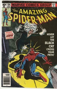 ANAZING SPIDER-MAN 194, newsstand, 1st Black Cat, Bronze Key! - Picture 1 of 2