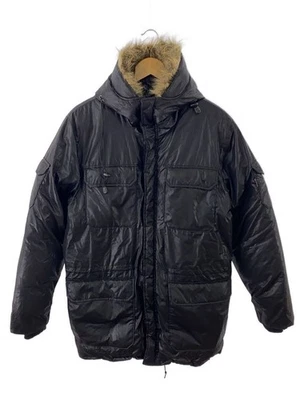 AVIREX Down Jacket L Polyester BLK Plain 6172099 - Image 1 of 4