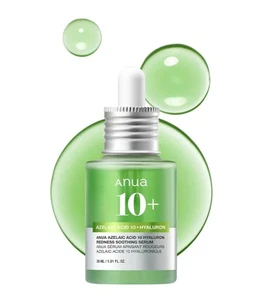 Azelainsäure 10 Serum 30ml - Rötungen beruhigend mit Hyaluron Hydration offene Box - Bild 1 von 4
