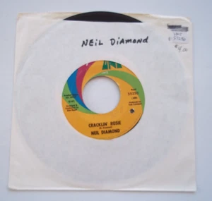 NEIL DIAMOND - Cracklin' Rosie / Lordy - 45 RPM 7" Record 1970 UNI Records - Bild 1 von 8