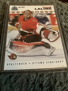 2001-02 Adrenaline Blue #135 Patrick Lalime (36/62) - Picture 1 of 2