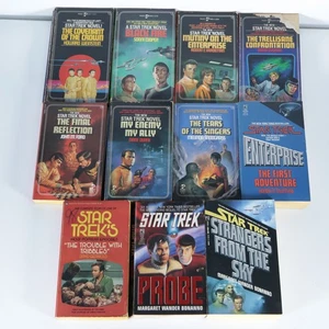 Star Trek TOS Pocket Ballantine Books Mixed Lot of 11 Books - Picture 1 of 10
