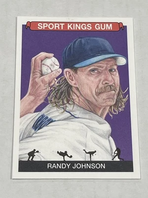 2021 Sportkings Volume 2 Multisport #69a - Randy Johnson - Seattle Mariners - Image 1 of 2