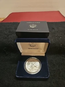 1991 American Eagle Silver Dollar Uncirculated (BB) - Picture 1 of 7
