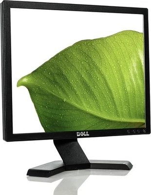 DELL E170S 17" FLAT PANEL MONITOR NEW OPEN BOX DESKTOP PC MONITOR VGA or DVI - Image 1 of 4