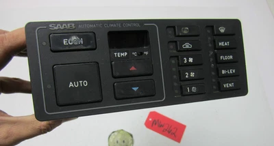 SAAB 9000 AC HEATER HEAT AUTO TEMPERATURE CONTROL UNIT DASH SWITCH 9628397 A/C - Image 1 of 3