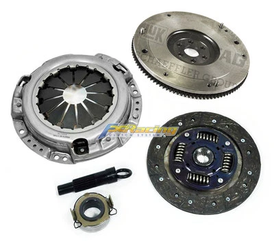 KIT DE EMBRAGUE DE ACTUALIZACIÓN DE ALTA RESISTENCIA FX + VOLANTE HD PARA 91-99 TOYOTA PASEO TERCEL 1,5 L Foto 1 de 2