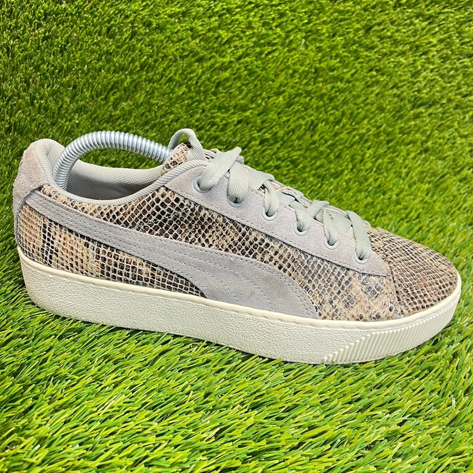 彪马经典极端动物蛇皮女式 9.5 码步行鞋运动鞋 — 第 1/4 张图片