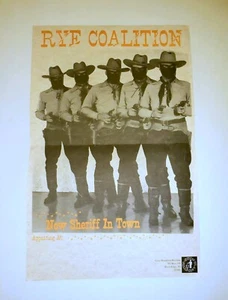 Vintage RYE COALITION Emo Poster Flyer Screamo 90er Gern Blandsten Merel Hc Indie - Bild 1 von 3