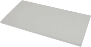 "Estante de melamina blanca de 24"" de largo x 12"" de ancho x 3/4"" borde grueso con bandas de doble cara" - Imagen 1 de 19