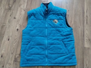 JACKSONVILLE JAGUARS PUMA Reversible Vest SIze LARGE/XL READ NFL - Picture 1 of 13