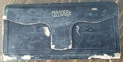 Diary Farmer Jerome Hanks 1872 Bath Kanona Steuben County NY Vintage Original - Image 1 of 4