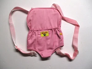 Build A Bear Pink Backpack Plush Animal Carrier - Picture 1 of 2