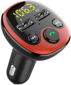 Receptor de radio transmisor FM inalámbrico Bluetooth, Bluetooth manos libres para automóvil CarMP3 - Imagen 1 de 7