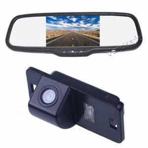 Rear View Backup Camera Mirror Monitor Kit for BMW X3 X5 X6 E39 E46 E53 - Picture 1 of 8