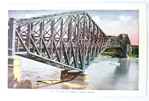 Le Font De Quebec - Quebec Bridge Postcard - Picture 1 of 3