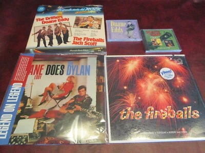 DUANE EDDY  VERIFIED DUANE EDDY & FIREBALLS SUNDAZED + IMPORT LPS +2 CDS 46 CUTS - Image 1 of 2