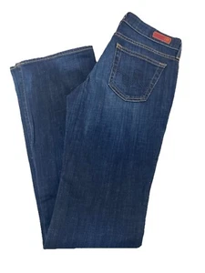 AG Adriano Goldschmied Jeans Womens 28R The Jessie Curvy Boot Cut Dark Wash - Picture 1 of 17