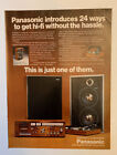1978 Panasonic 24 Ways To Get Hi-Fi Print Ad Matched Components Ahead Of Time