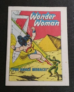 1980 POST CEREAL WONDER WOMAN MINI COMIC ANGLE MENACE GIVEAWAY PROMO  - Picture 1 of 12