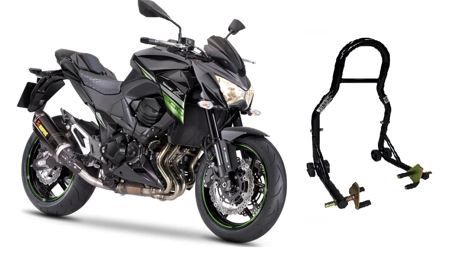 WINNET Cavalletto alzamoto per la ruota anteriore moto Kawasaki z 800 z800 z900 900 R S