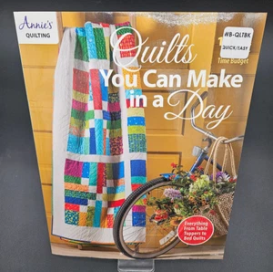 Quilts You Can Make in a Day Annie's Quilting Paperback NEW - Imagen 1 de 3