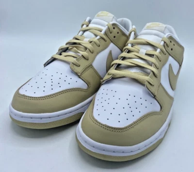 Nike Dunk Low Dorado Blanco DV0833-100 Hombre 13 Foto 1 de 4
