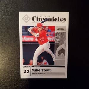 2020 Panini Chronicles Mike Trout Base #1 Angels 