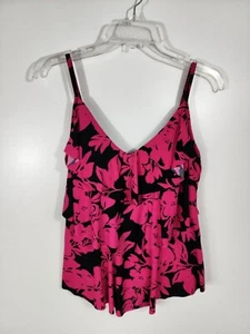 Aqua Green Size M Medium Tankini Top ONLY Swimsuit Womens - Picture 1 of 8