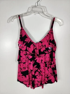 Tankini Top verde agua talla M mediano SOLO traje de baño para mujer Foto 1 de 4