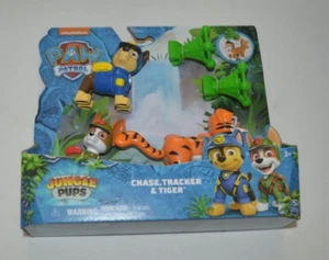 PAW PATROL - JUNGLE  PUPS - CHASE , TRACKER & TIGER - Picture 1 of 3