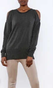 Feel the Piece by Terre Jacobs Cold Shoulder Top $203 Size M/L  - Picture 1 of 5