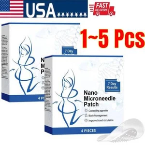 Parche Nano-Microneedle 1~5 PIEZAS - 7 Días Resultados - Quema Peso 4 un./paquete - Imagen 1 de 9
