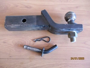 TOWBAR TONGUE BALL MOUNT HITCH HEAVY DUTY - Picture 1 of 2