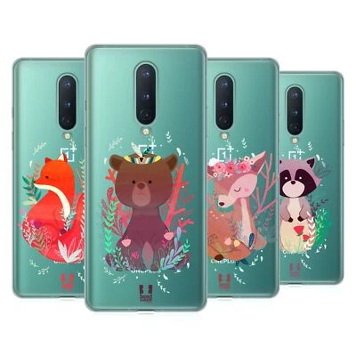 HEAD CASE DESIGNS WOODLAND ANIMALS SOFT GEL CASE FOR GOOGLE ONEPLUS PHONES - Image 1 of 4