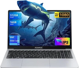 ACE AX17 17.3" Laptop FHD Netbook Intel N97 16GB RAM 512GB M.2 SSD 2.4G/5G WIFI6 - Picture 1 of 8