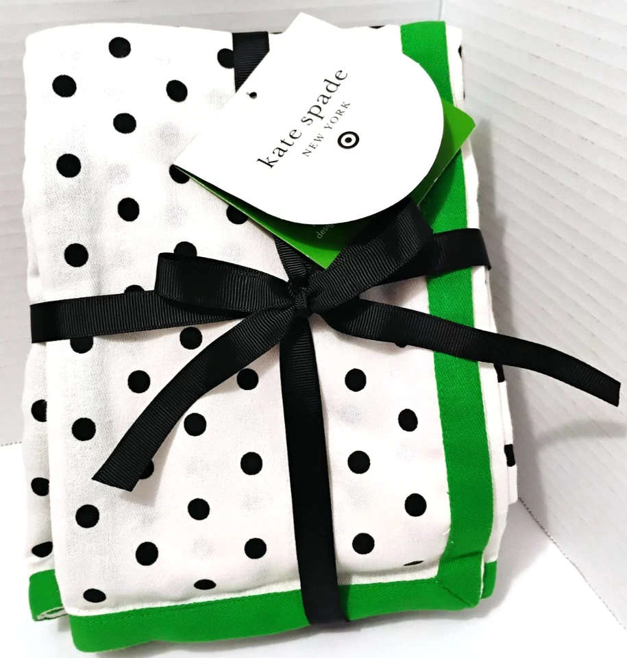 Kate Spade x Target  Polka Dot 4Ct Fabric Cloth Dinner Napkins - SOLD OUT! NWT - Image 1 of 4