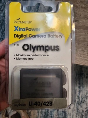 Batería Promaster Olympus LI-40/42B Foto 1 de 2