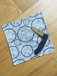 NEDKANTAR EVERYDAY CARRY edc hank Cotton with Lens cloth microfiber 8"x8" - Picture 1 of 1