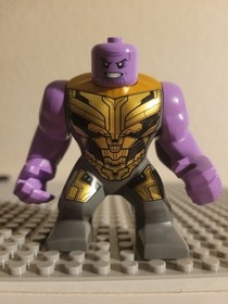 Lego Marvel  Avengers Big Fig Thanos Minifigure 76049 Avenjet Space Mission